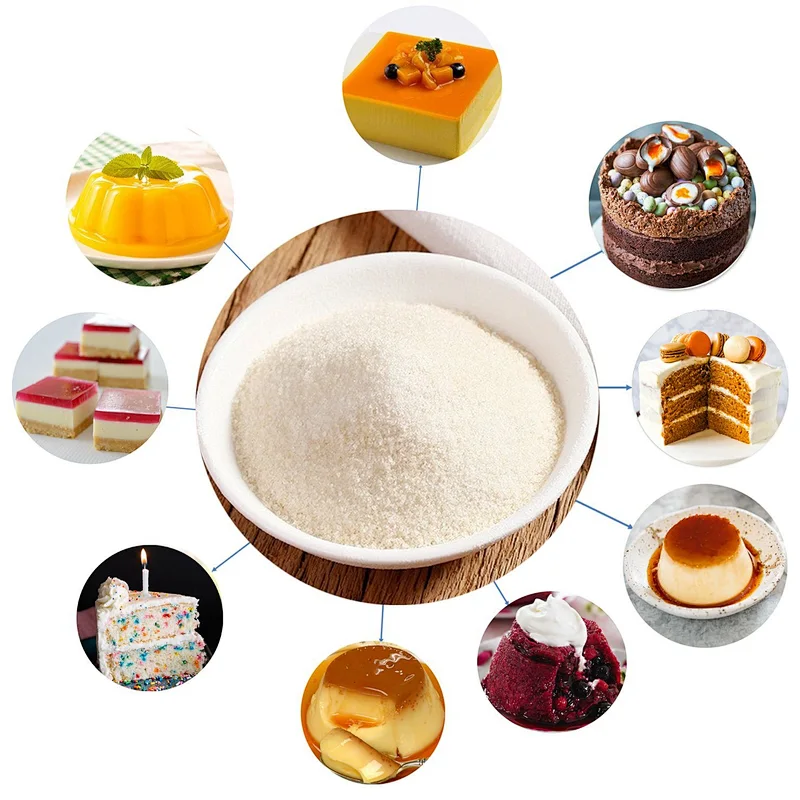 2024 China High quality food additive factory price gelatin gelatin powder bovine beef gelatin